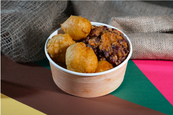 Bowl beignets / Haricots